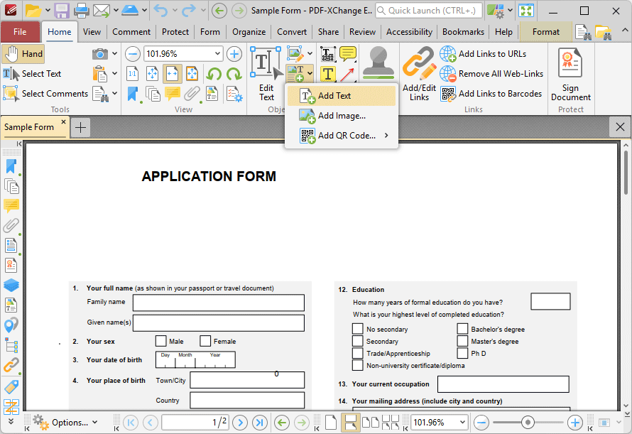 add.text.ribbon.examples
