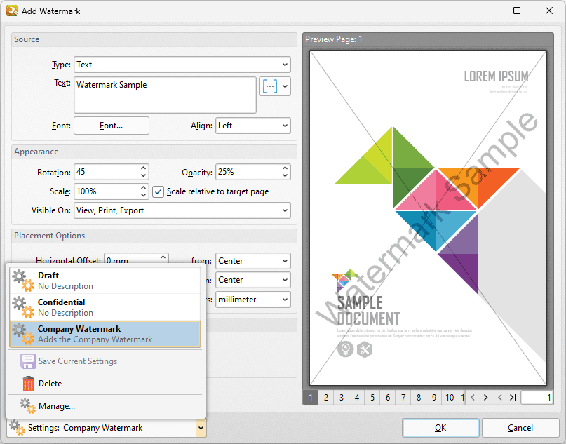 add.watermark.dropdown.settings