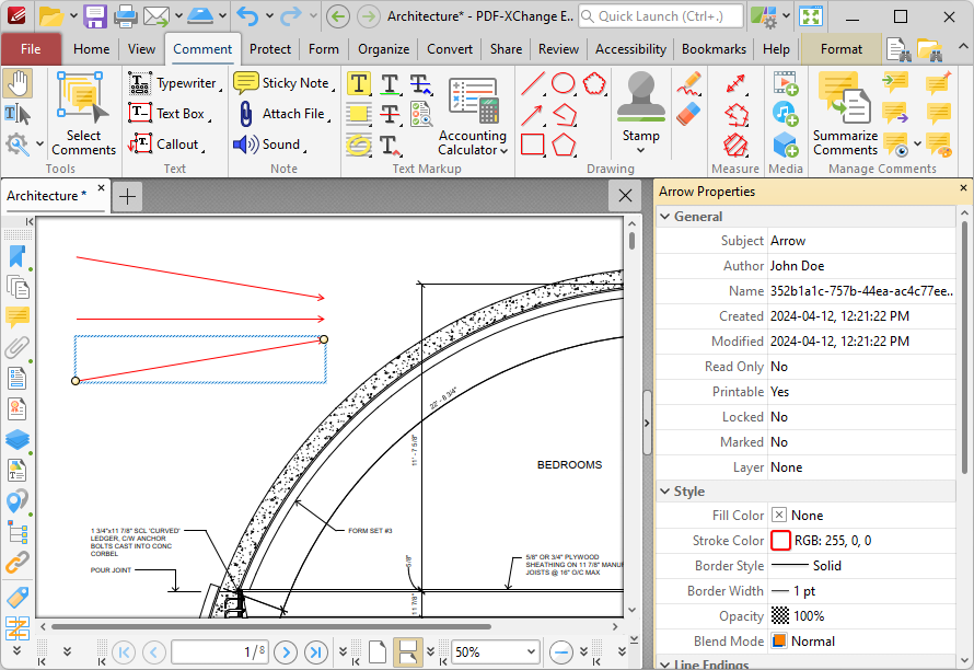 arrow.tool.properties.pane