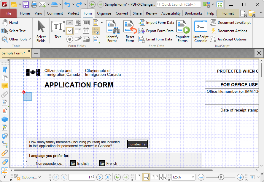 checkbox.forms.ribbon