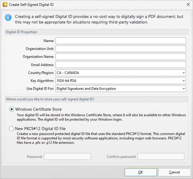create.self.signed.digital.id.dialog.box
