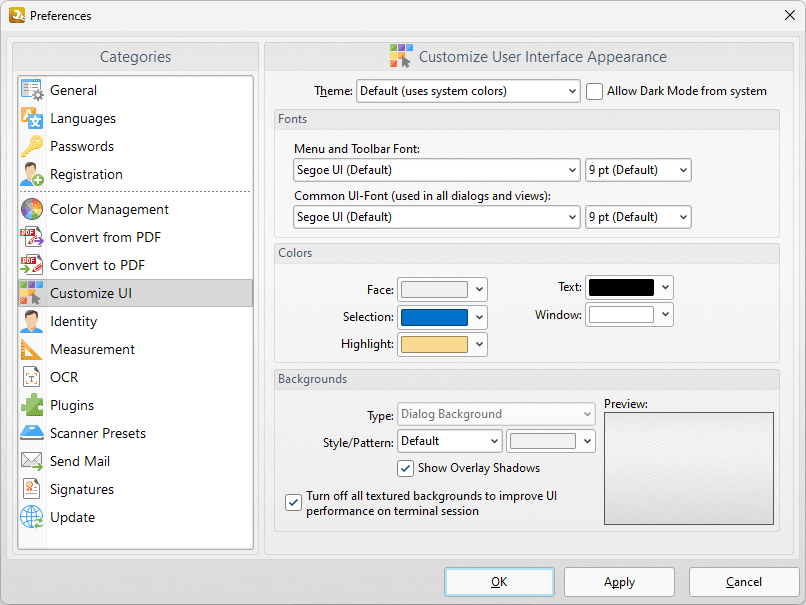 customize.UI.preferences