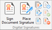 digital.signatures.group.protect.ribbon
