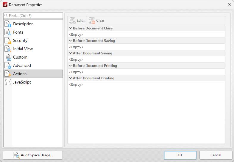 document.properties.actions.ribbon