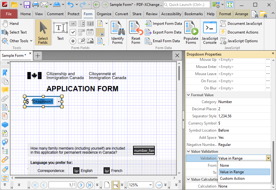 dropdown.value.in.range.ribbon