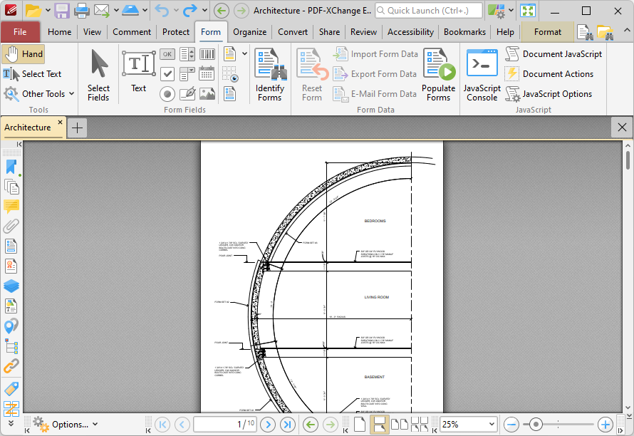 form.tab.ribbon