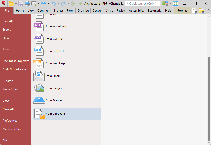 from.clipboard