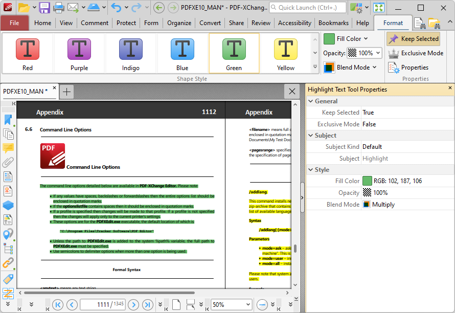 highlight.tool.format.tab.ribbon