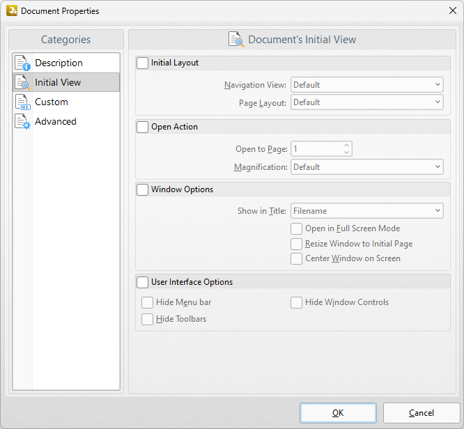 inititial.view.document.properties