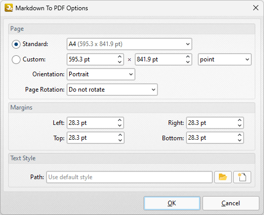 markdown.conversion.options