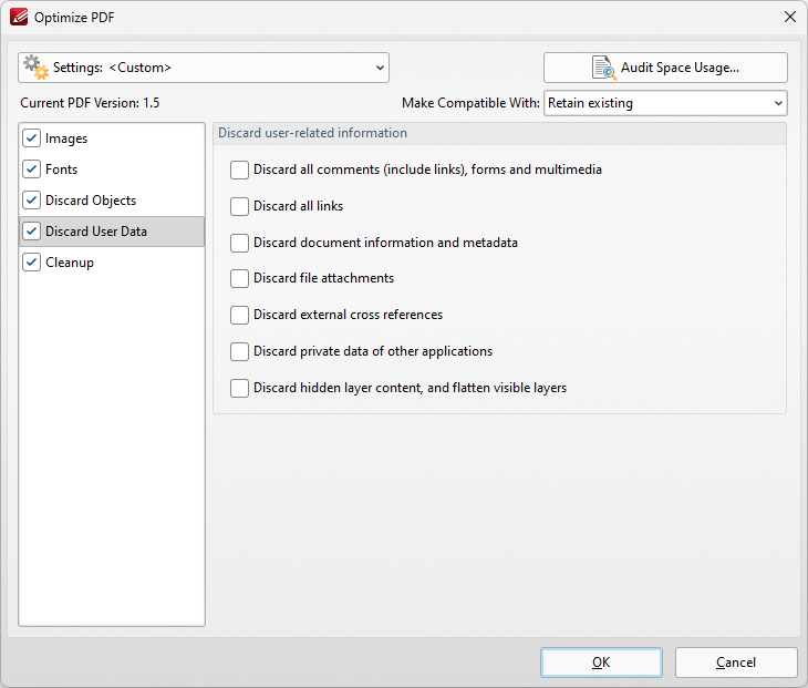 optimize.pd.dialog.box.discard.user.data.ribbon