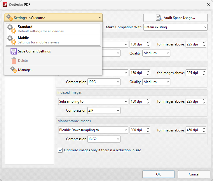 optimize.pdf.settings.dropdown.ribbon