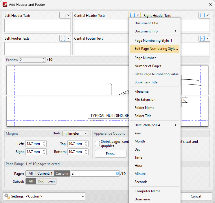 page.numbering.macro.example