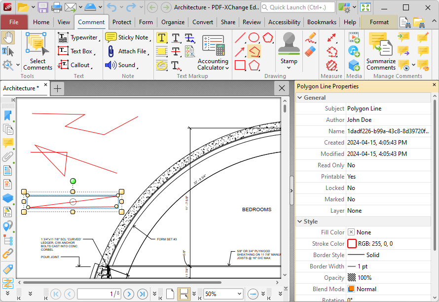 polyline.properties.pane