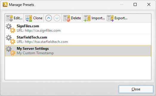 timestamp.manage.presets