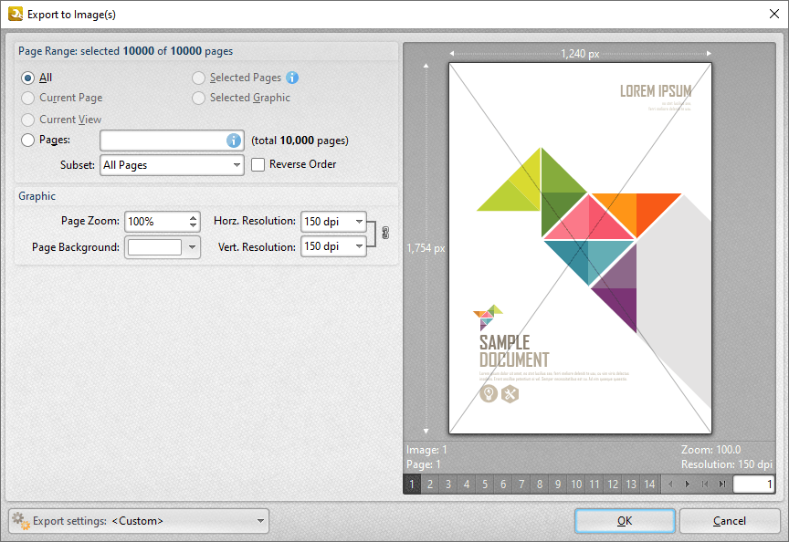 export.to.images.dialog.box